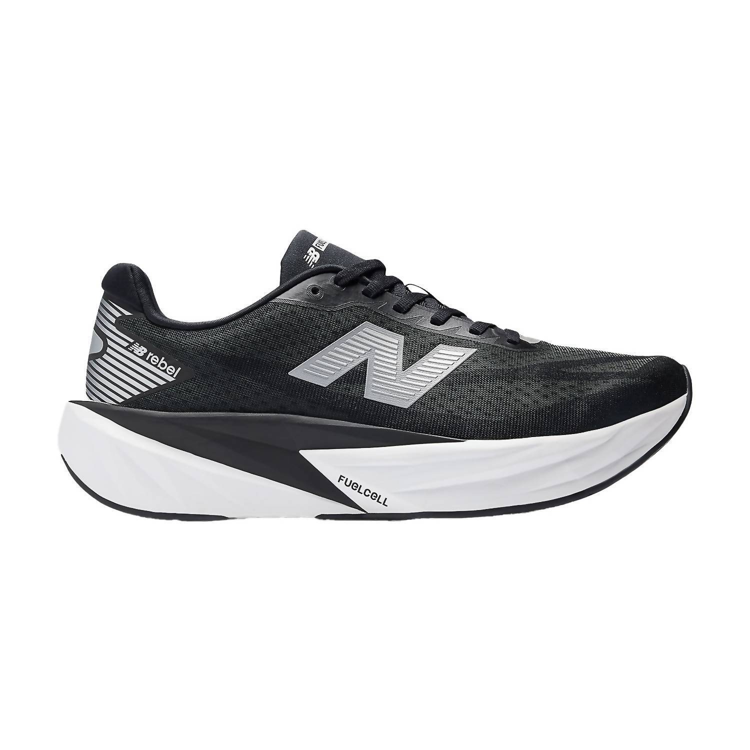 New New Balance Men's Fuelcell Rebel V5 Performance Running Shoes In Black